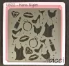 ibicci Hens Night stencil